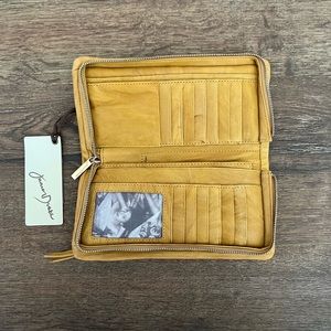 Junior drake leather wallet